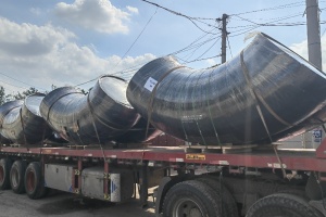 Three 40HC Feet Containers Carbon Steel Flange and Fitting Shipped to Iran.